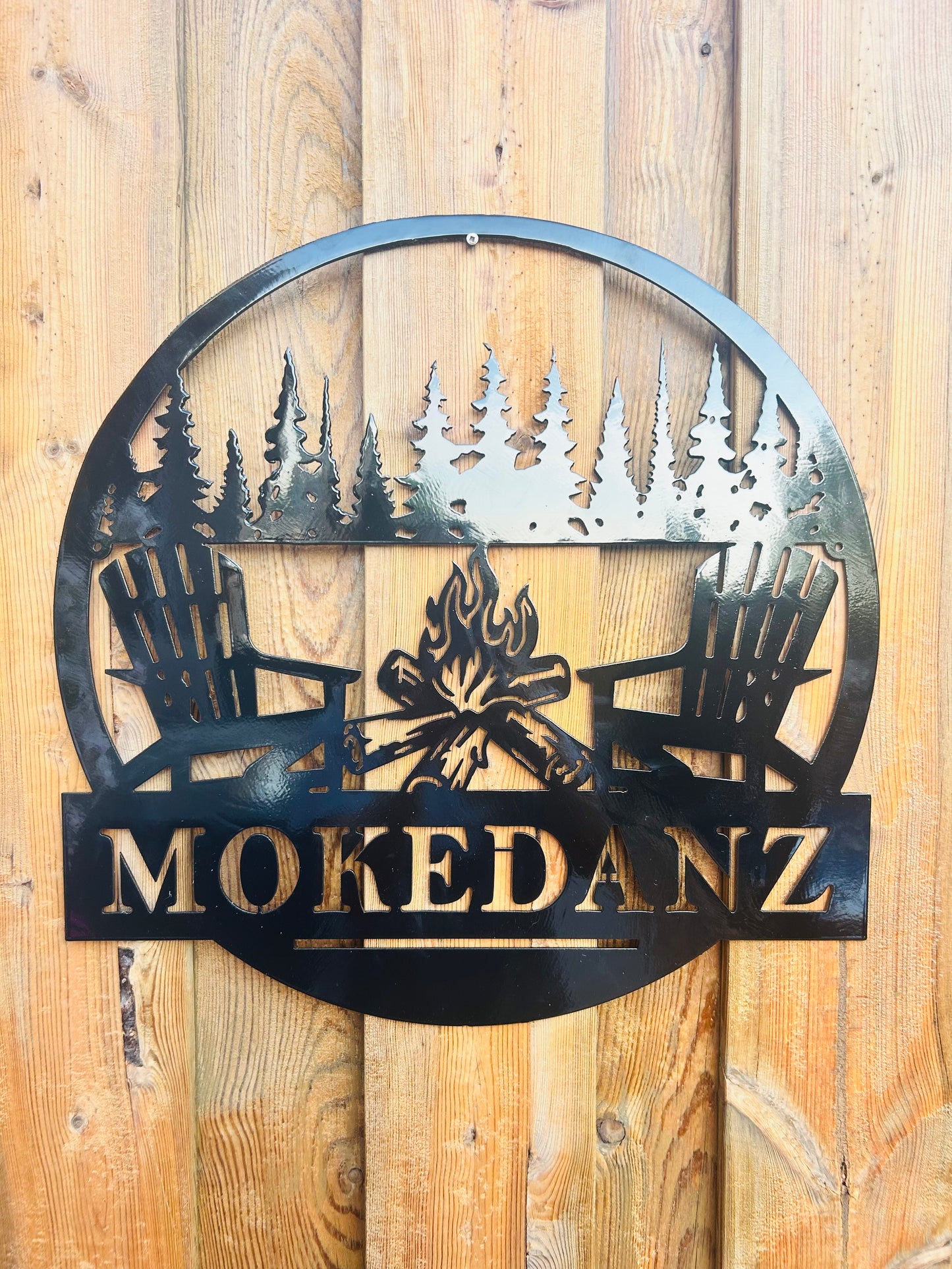 “Fireside Escape Sign”