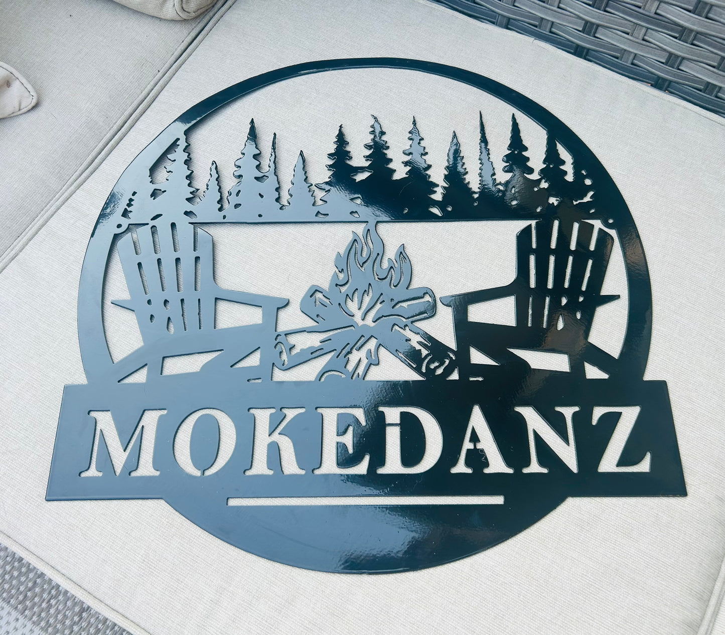 “Fireside Escape Sign”